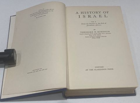 A History of Israel