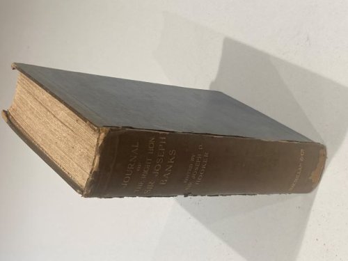 Journal of the Right Hon. Sir Joseph Banks