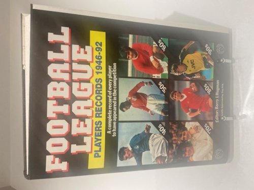 Football League Player Records 1946-92
