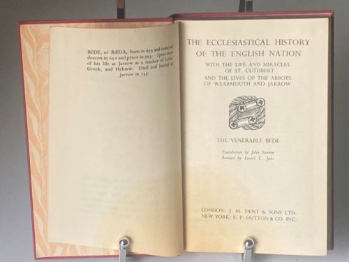 The Ecclesiastical History of the English Nation