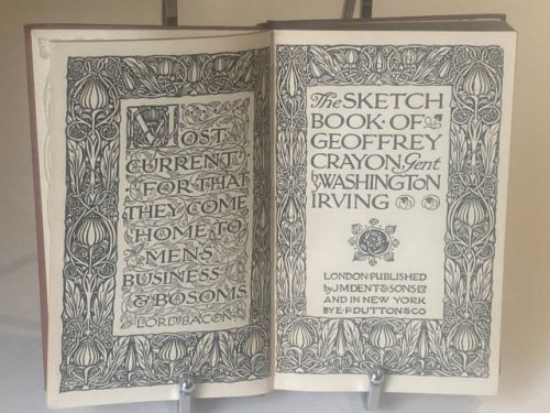 The Sketch Book of Geoffrey Crayon Gent