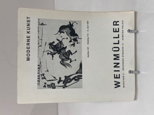 Moderne Kunst Auktion 107 Katalog 115 9. Juni 1967