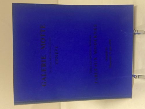 Vente aux encheres publiques Tableaux Modernes Samedi 13 Dimanch 14 Juin 1970