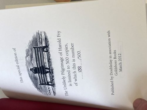 The Unlikely Pilgrimage of Harold Fry