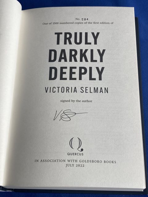 Truly Darkly Deeply