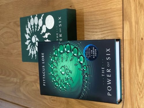 Lorien Legacies - Seven Book Set - all are signed first editions with matching limitation numbers - 279. Titles - I Am Number Four, The Power of Six, The Rise of Nine, The Fall of Five, The Revenge of Seven, The Fate of Ten, United as One.