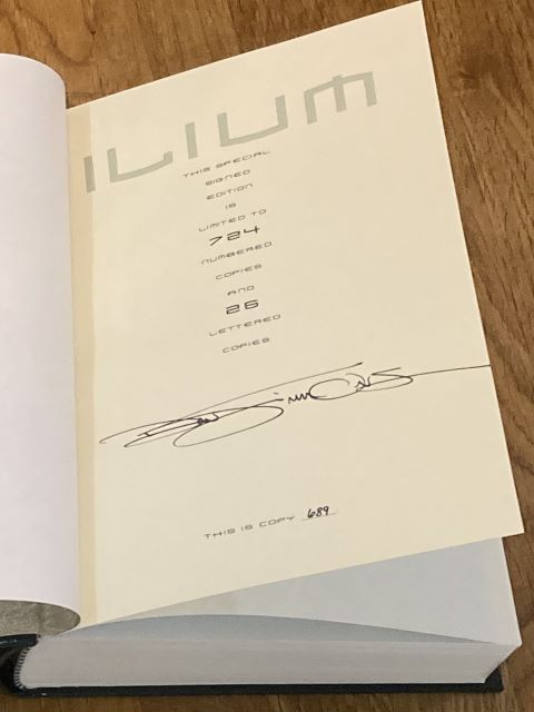 Ilium and Olympos - 2 books