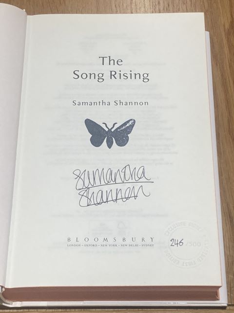 Unique set of six matching limitation numbers - Samantha Shannon 6 book set comprising the Bone Season series and the Roots of Chaos series.