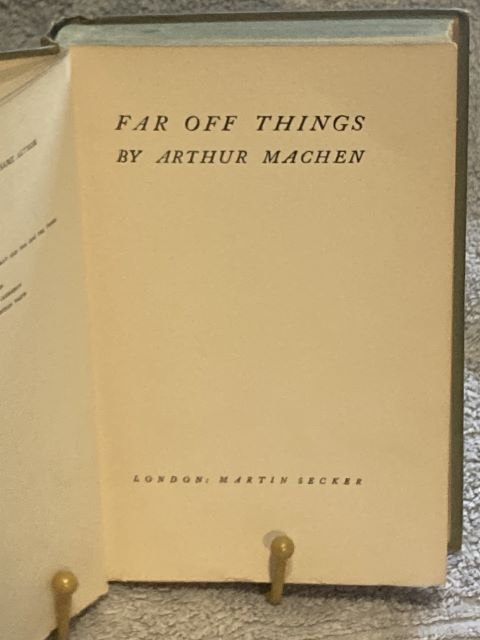 Far Off Things