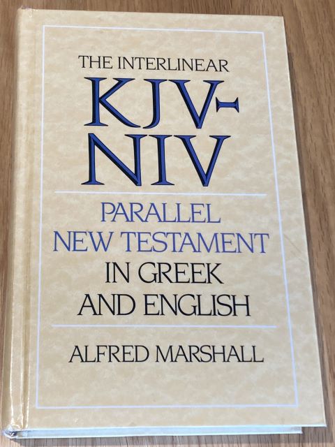Interlinear KJV-NIV Parallel New Testament in Greek and English