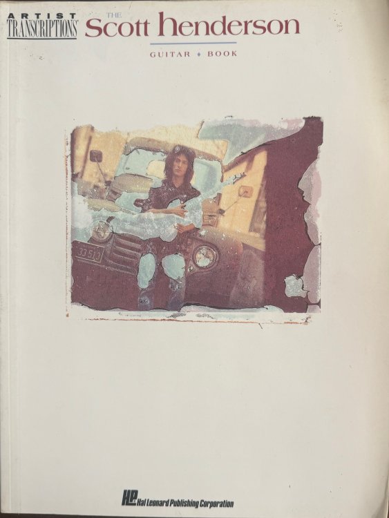Scott Henderson Guitar Book (Artist Transcriptions)