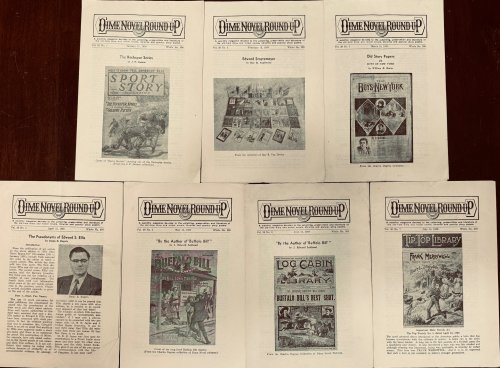 Dime Novel Round-Up Vol. 26, No.1 thru 12 plus Supplement (1958 Complete / Whole No. 304 thru 315)
