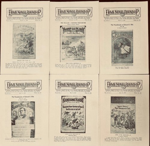 Dime Novel Round-Up Vol. 27, No.1 thru 12 plus Supplement (1959 Complete / Whole No. 316 thru 327) - Twelve Newsletters