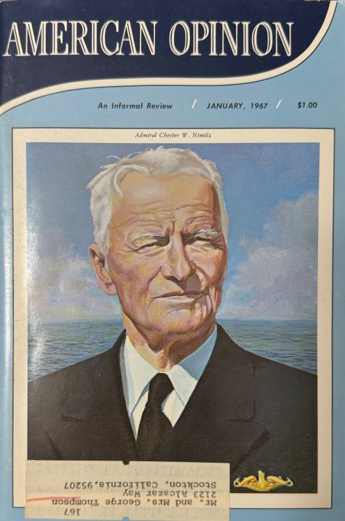 American Opinion: An Informal Review (Volume X, Number 1 - January 1967)