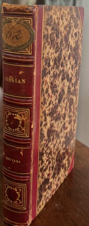OEUVRES COMPLETES. Traduction nouvelle precedee d'une notice sur l'authenticite des poesies d'Ossian par auguste lacaussade (de l'ile Bourbon)