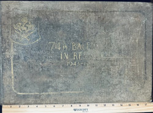 74th Battalion in Review, 1943-1944 [The 74th Naval Construction Battalion - U.S.N.R.]