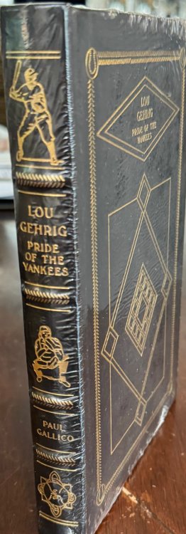 Lou Gehrig, pride of the Yankee (The Easton Press Baseball Hall of Frame Library)
