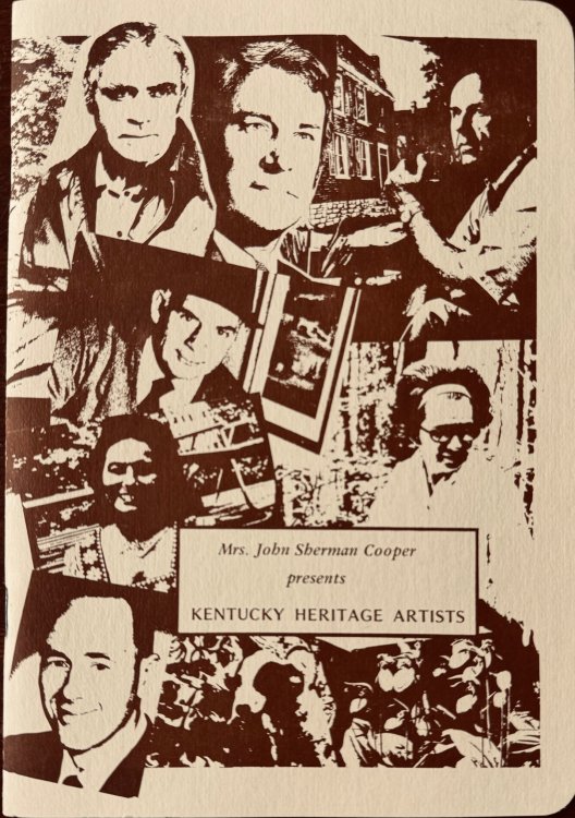 Mrs. John Sherman Cooper present: Kentucky Heritage Artists in an Exhibition sponsored by Appalachian Regional Hospitals [1973]
