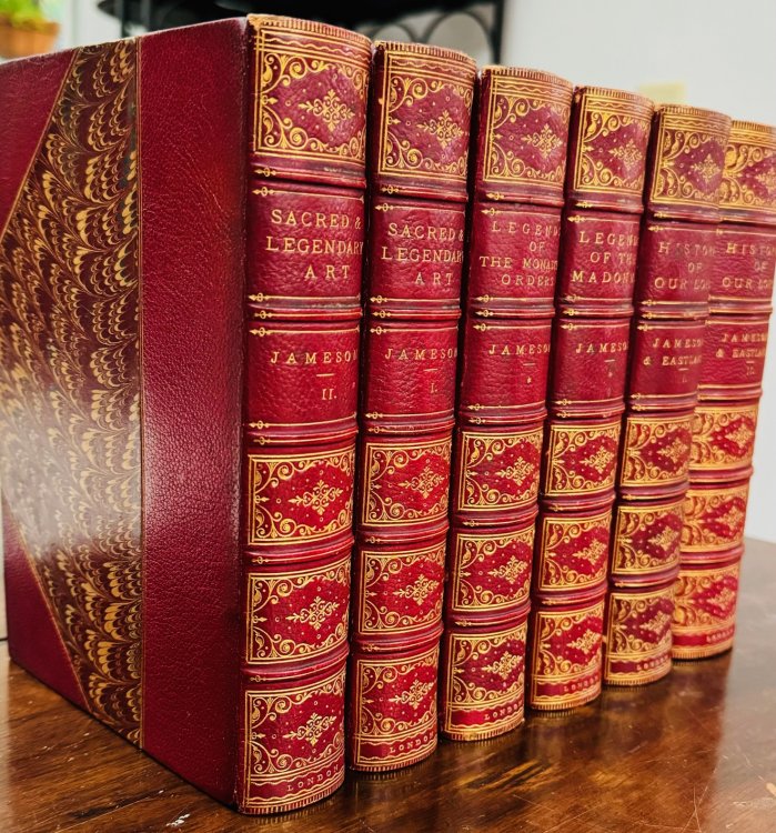 Sacred and Legendary Art - 6 Volume Set (Sacred and Legendary Art / Monastic Orders as Represented in the Fine Arts / Legends of the Madonna as Represented in the Fine Arts / The History of Our Lord as Exemplified in Works of Art)