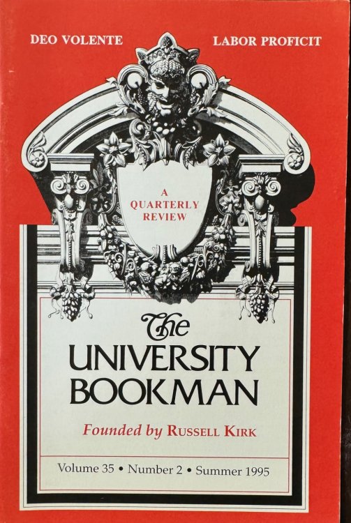 The University Bookman: A Quarterly Review - Volume 35 Number 2 (Summer 1995)