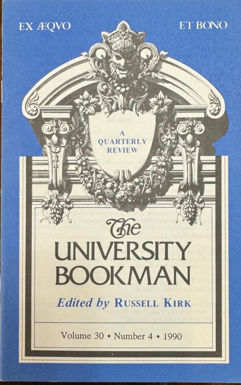 The University Bookman: A Quarterly Review - Volume 30, Number 4 (1990)