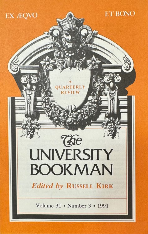 The University Bookman: A Quarterly Review - Volume 31, Number 3 (1991)
