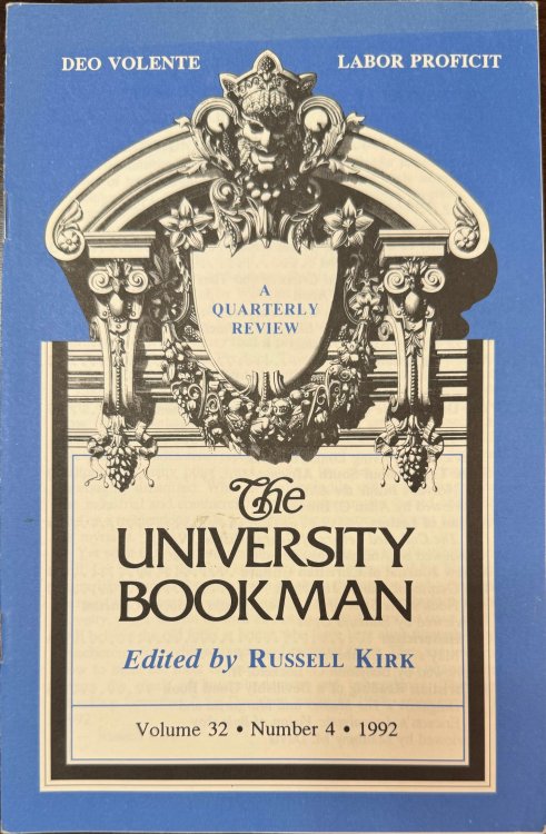 The University Bookman: A Quarterly Review - Volume 32, Number 4 (1992)
