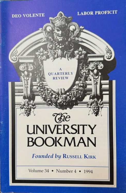 The University Bookman: A Quarterly Review - Volume 34, Number 4 (1994)