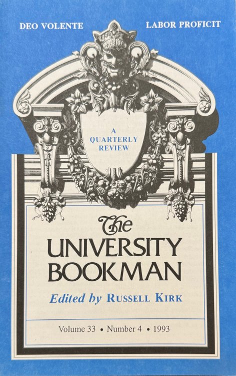 The University Bookman: A Quarterly Review - Volume 33, Number 4 (1993)