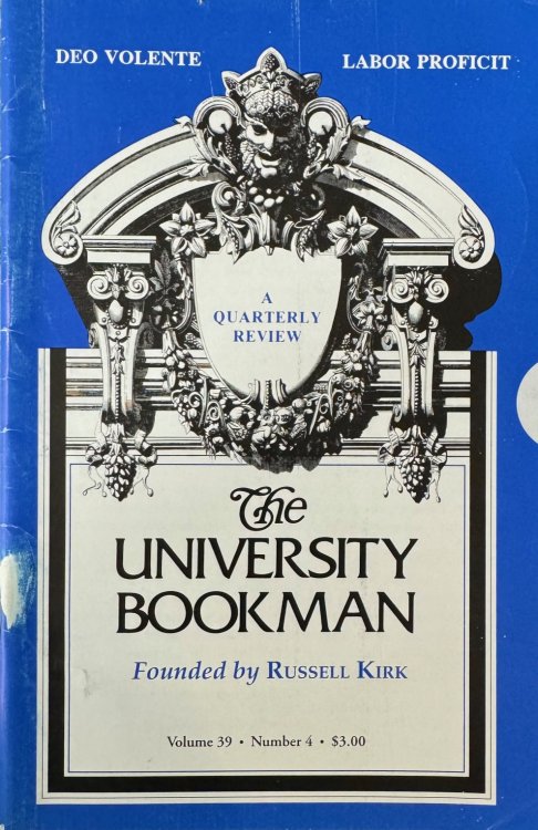 The University Bookman: A Quarterly Review - Volume 39, Number 4 (1999)