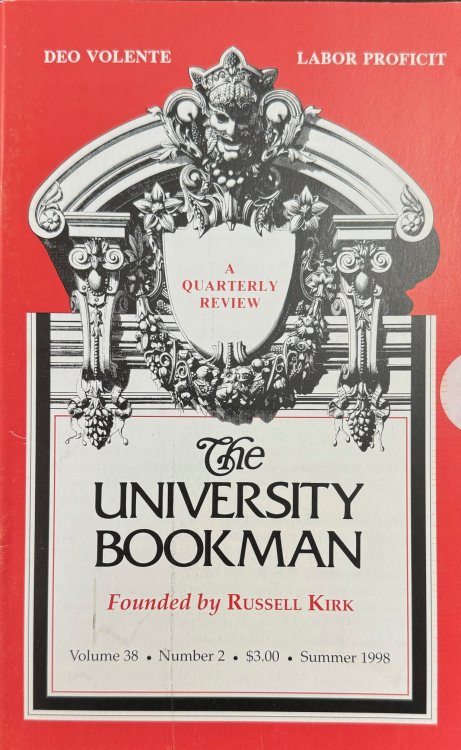 The University Bookman: A Quarterly Review - Volume 38, Number 2 (Summer 1998)