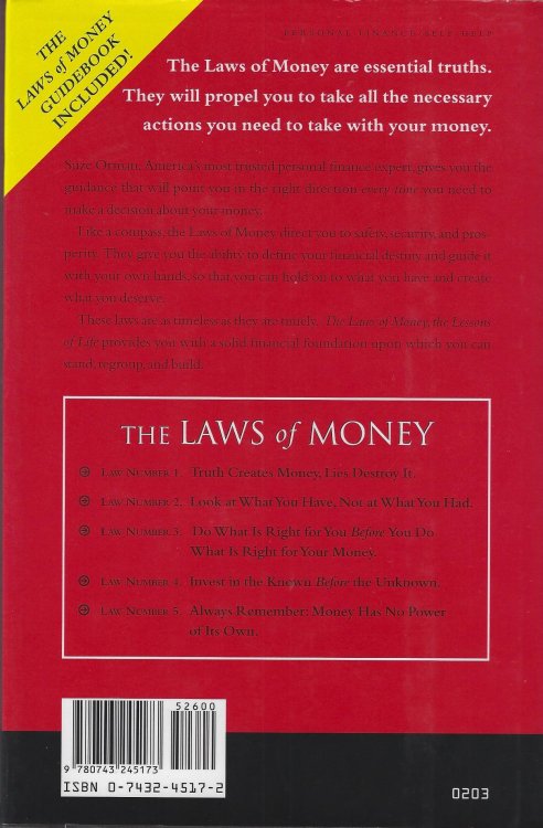 The Laws of Money, The Lessons of Life: Keep What You Have and Create What You Deserve