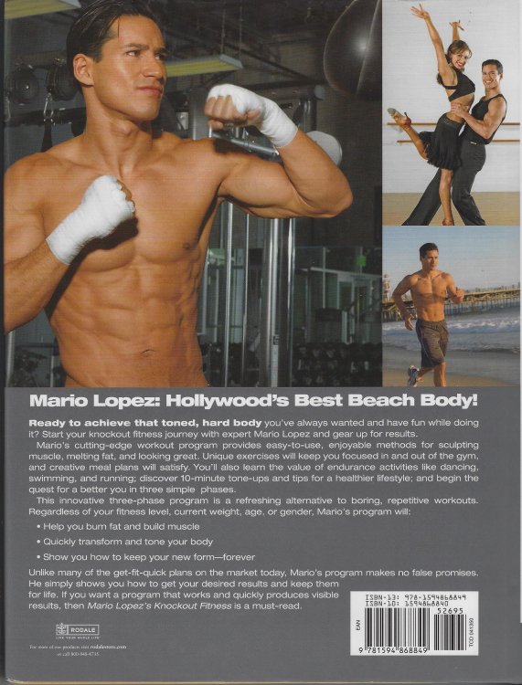Mario Lopez's Knockout Fitness: The Six-Week Plan for Sculpting Your Best Body Ever