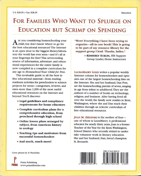 Homeschool Your Child For Free