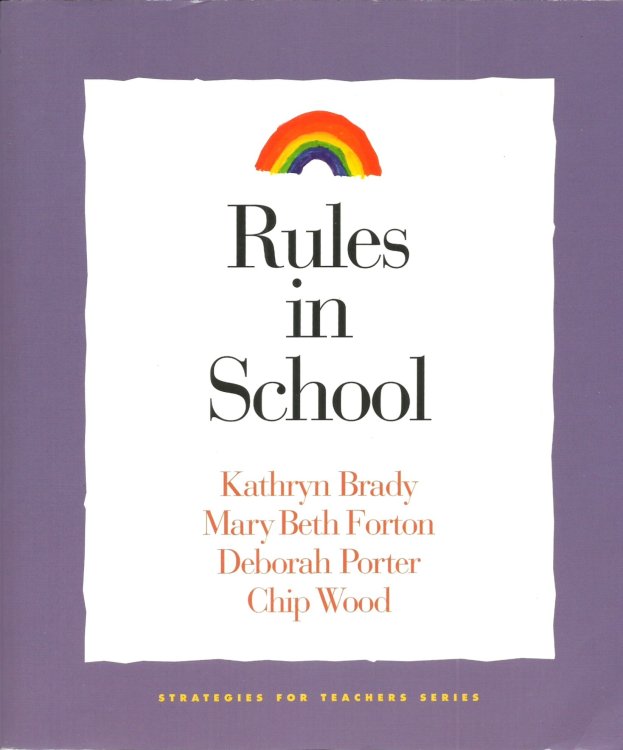 Rules in School (Strategies for Teachers)