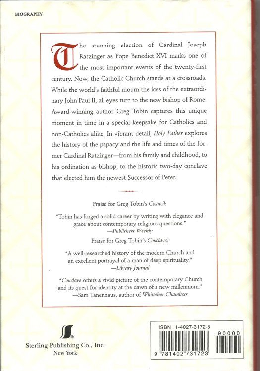 Holy Father: Pope Benedict XVI: Pontiff for a New Era