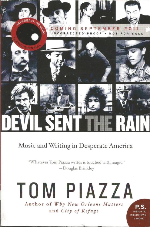 Devil Sent the Rain: Music and Writing in Desperate America