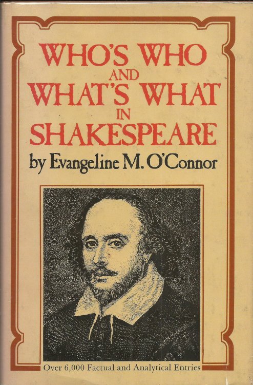 Who's Who & What's What in Shakespeare