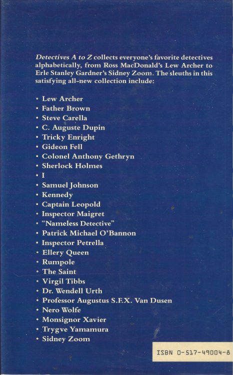 Detectives A to Z: 26 Stories wtih a Sleuth for Every Letter of the Alphabet