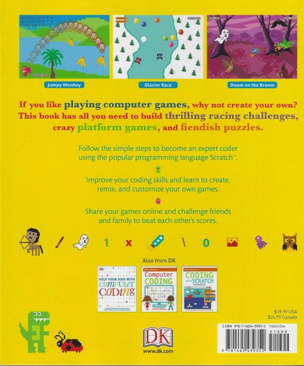 Coding Games in Scratch: A Step-by-Step Visual Guide to Building Your Own Computer Games (Computer Coding for Kids)