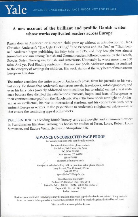 Hans Christian Andersen: European Witness