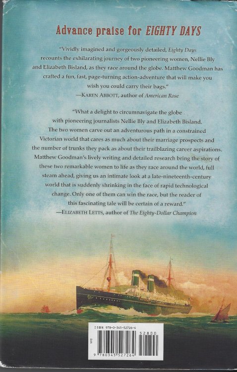 Eighty Days: Nellie Bly and Elizabeth Bisland's History-Making Race Around the World