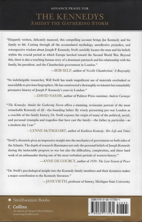 The Kennedys Amidst the Gathering Storm: A Thousand Days in London, 1938-1940
