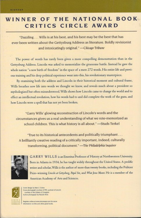 Lincoln at Gettysburg: The Words That Remade America