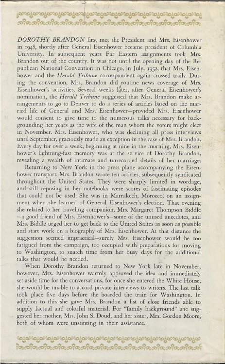 Mamie Doud Eisenhower : A Portrait of a First Lady