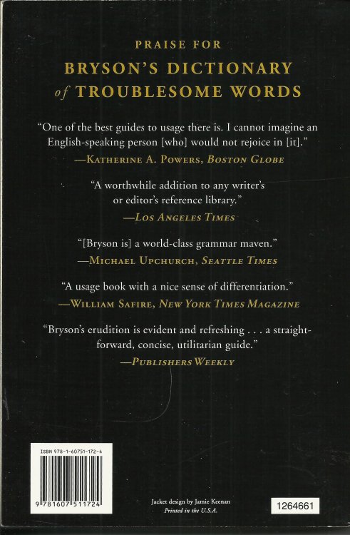 Bryson's Dictionary for Writers and Editors