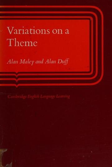 Variations on a Theme Students Book (English Language Learning: Reading Sch eme)