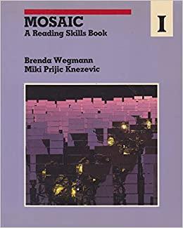 MOSAIC I: A Reading Skills Book
