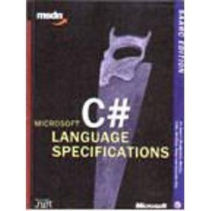 Microsoft C# Language Specifications