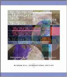 Managerial Economics